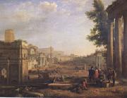 Claude Lorrain View of the Campo Vaccino ()mk05 oil painting picture wholesale